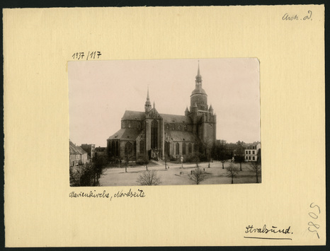 Vorschaubild Stralsund: Marienkirche, Nordseite